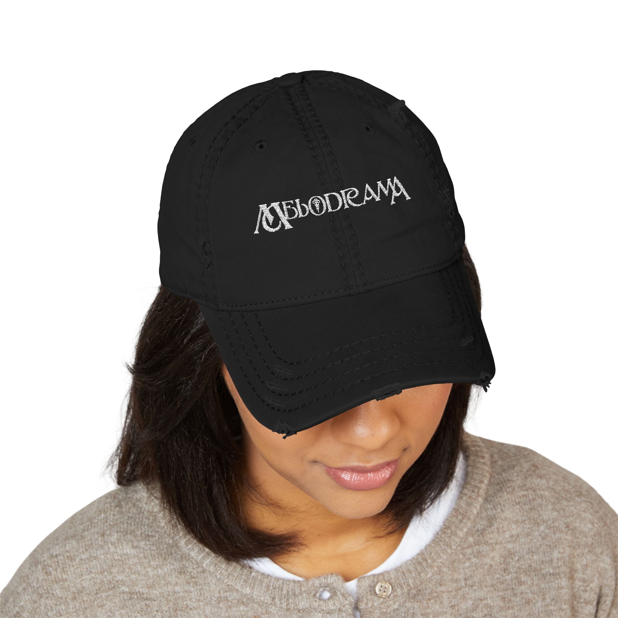 MELODRAMA EMBROIDERY CAP